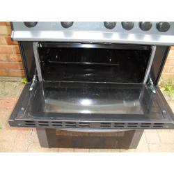 Logik - Free-standing twin cavity electric cooker 2 years old