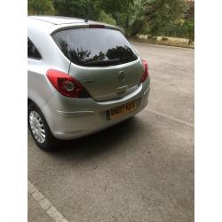 VAUXHALL CORSA, 2007, 73k, 11 MONTHS M.O.T SAT NAV, TINTS