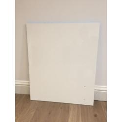 High Gloss White Cabinet Door for Kitchen unit from Homebase, NEW, 600(W)x720(H) mm