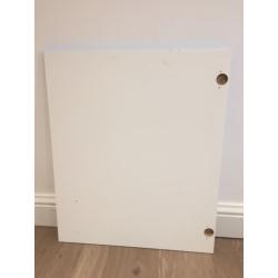 High Gloss White Cabinet Door for Kitchen unit from Homebase, NEW, 600(W)x720(H) mm