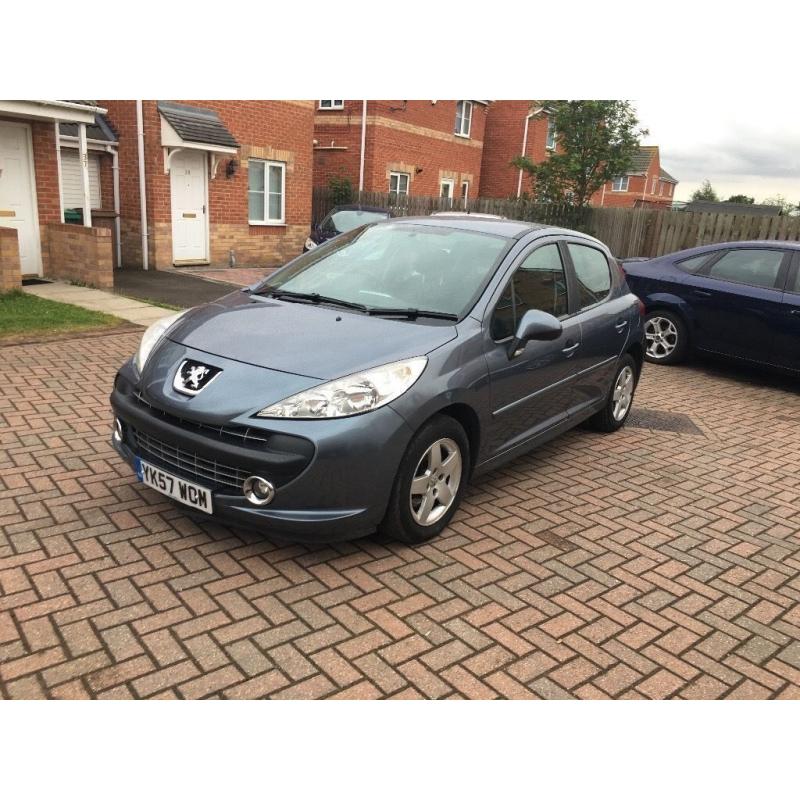 PEUGEOT 207 1.4 SPORT, FULL SERVICE HISTORY, MOT 10 MONTHS, AIR CON, HPI CLEAR