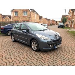 PEUGEOT 207 1.4 SPORT, FULL SERVICE HISTORY, MOT 10 MONTHS, AIR CON, HPI CLEAR