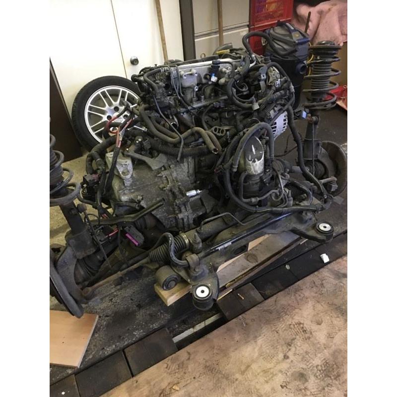 Saab 93 1.9tid engine from a 2006 model , complete as seen in pictures, delivery available