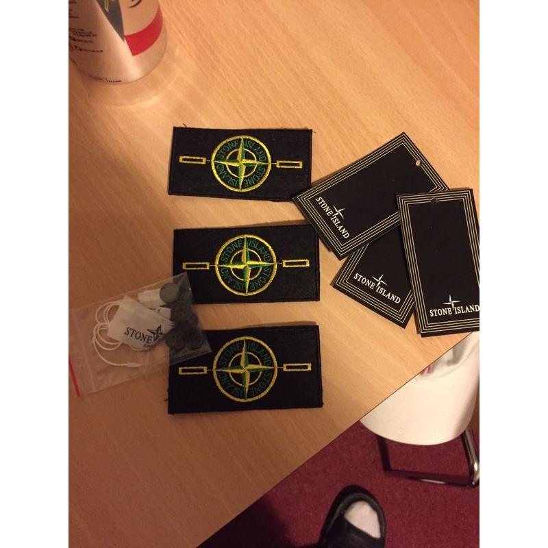 Stone island badges