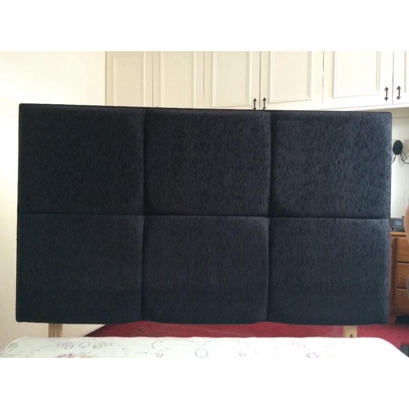 Dreams "Madison" black headboard for King size bed.