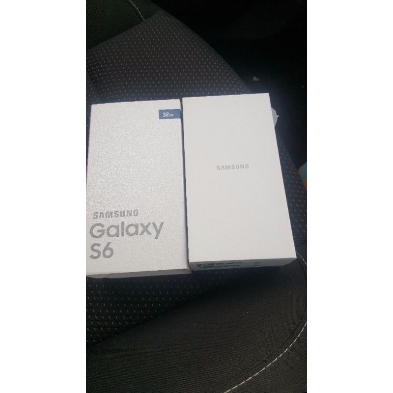 Samsung galaxy s6 32gb brand new never used in box