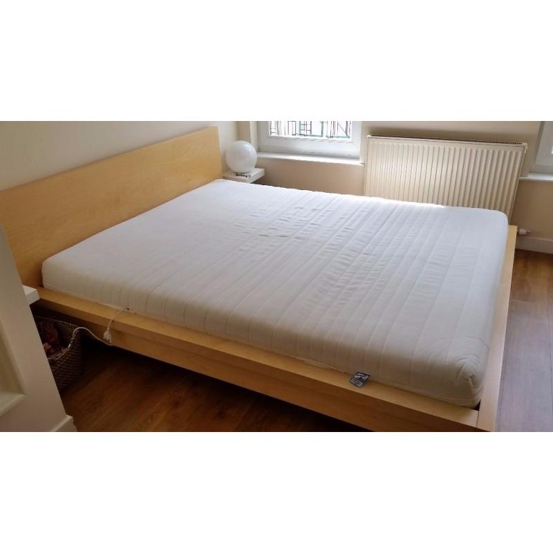 IKEA SULTAN memory foam mattress 160cm wide, clean & fresh for collection this weekend.