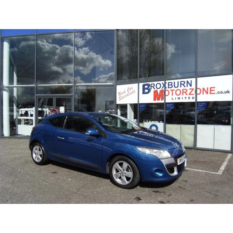 2009 59 RENAULT MEGANE 1.6 DYNAMIQUE VVT 2d 110 BHP MOT FEB 2017 **** GUARANTEED FINANCE ****