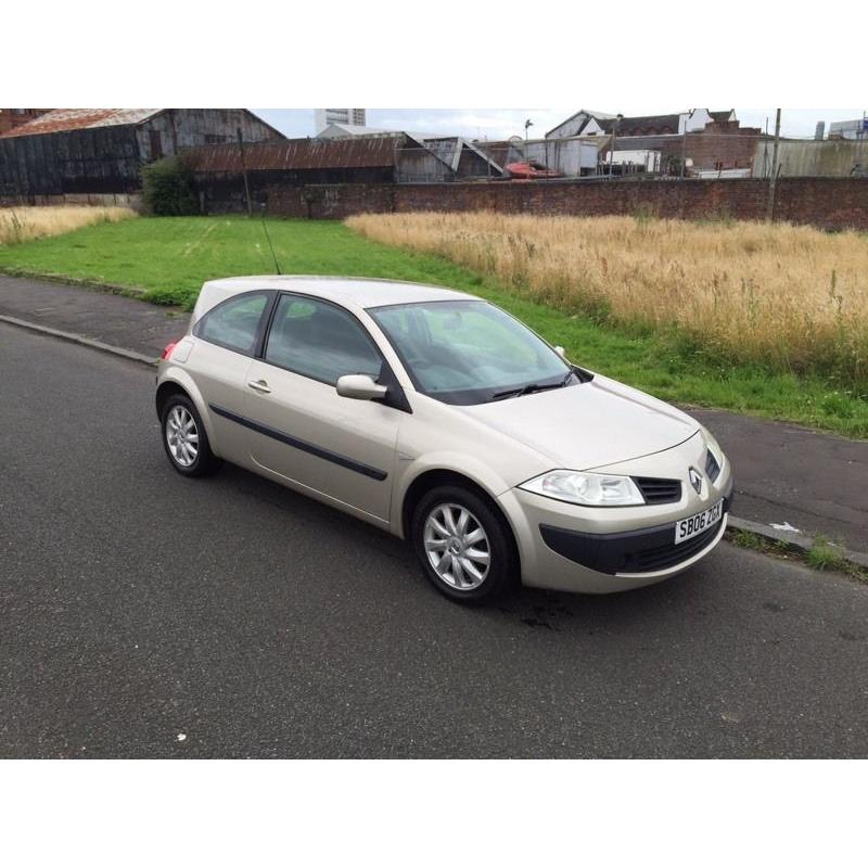 06 REG RENAULT MEGANE 1.4 **54,000** MILES MOT 1 YEAR astra focus golf civic peugeot 307 c4 mazda 3