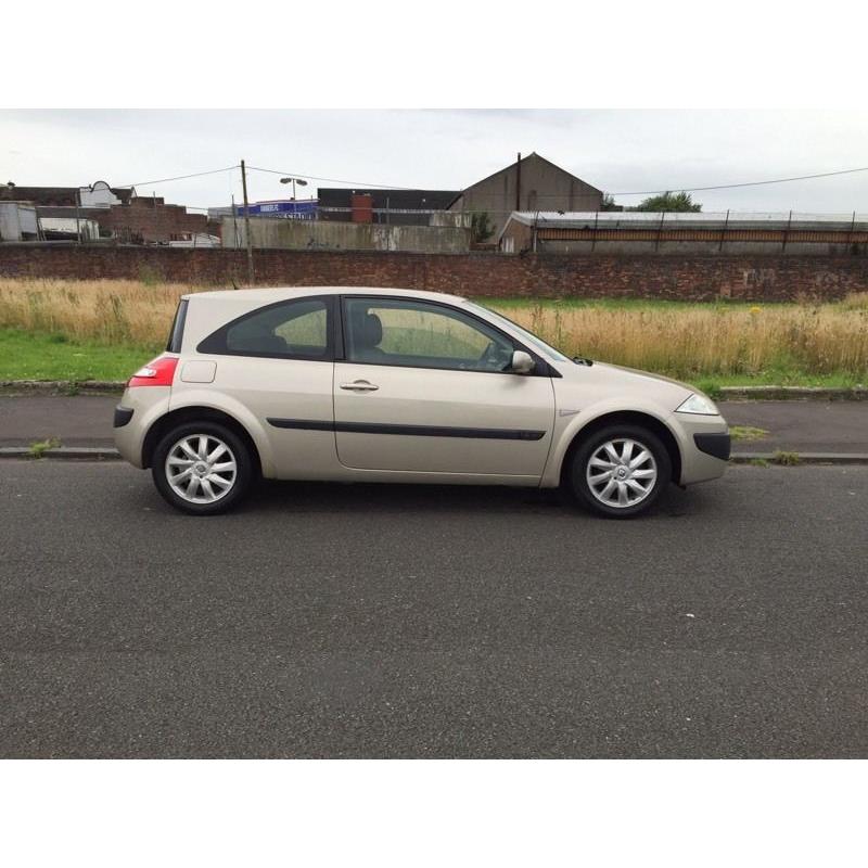 06 REG RENAULT MEGANE 1.4 **54,000** MILES MOT 1 YEAR astra focus golf civic peugeot 307 c4 mazda 3