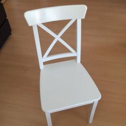 Solid wood IKEA INGOLF chair