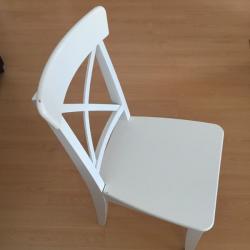 Solid wood IKEA INGOLF chair