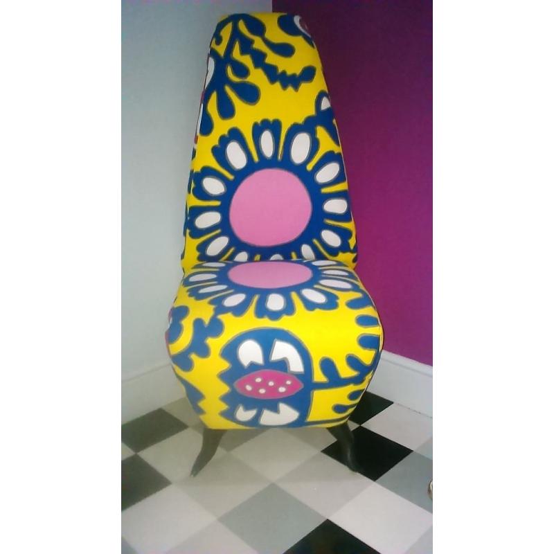 FUNKY COLOURFUL CHAIR