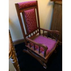 Antique rocking chair