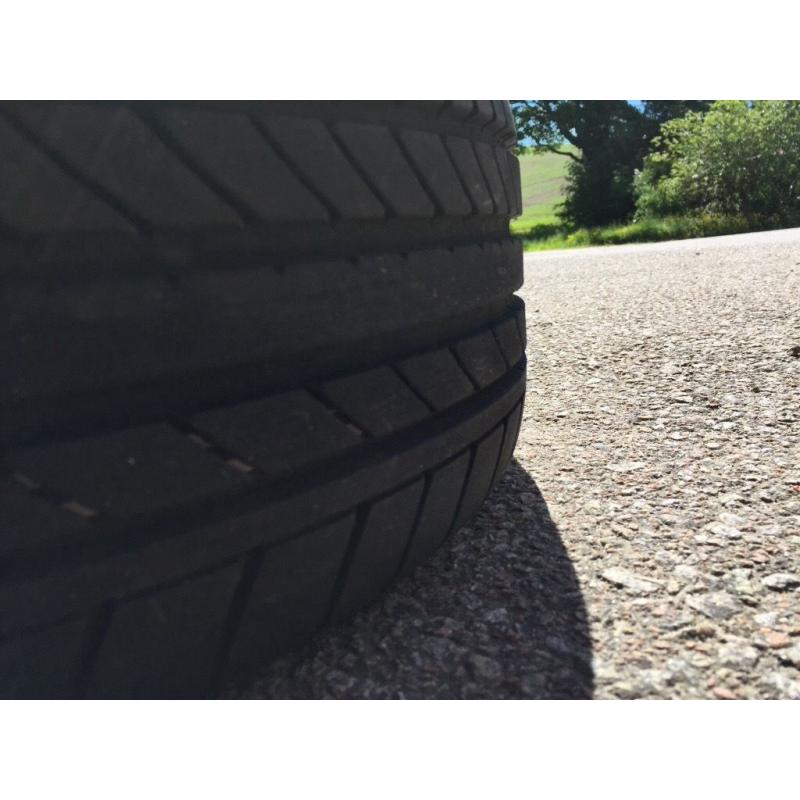 225/50ZR16 continental sport tyres x2