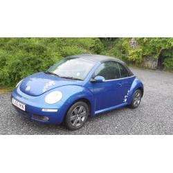 2006 VW Beetle convertable 1.6 , immaculate, fsh inc cambelt, long MOT, electric roof