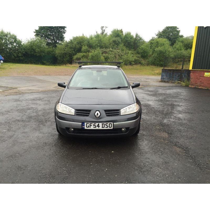 RENAULT MEGANE DYAMIQUE DCI 1.9cc 120bhp 6 speed 5 door h/back 54/2004 4 keepers 145k m.o.t 7/05/17