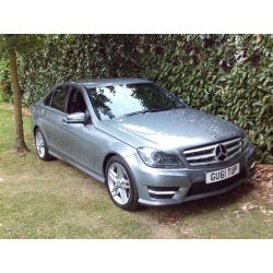 Mercedes-Benz C Class C220 Cdi Blueefficiency Sport Ed125 (aluminium silver) 2011