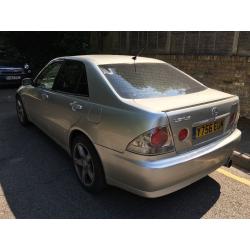 Lexus IS200 SE 1998cc Petrol 6 speed manual 4 door saloon Y reg 01/03/2001 Silver