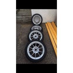 ATS DTC 17" 4x100/4x108 multifit SWAPS Rota, Track wheels