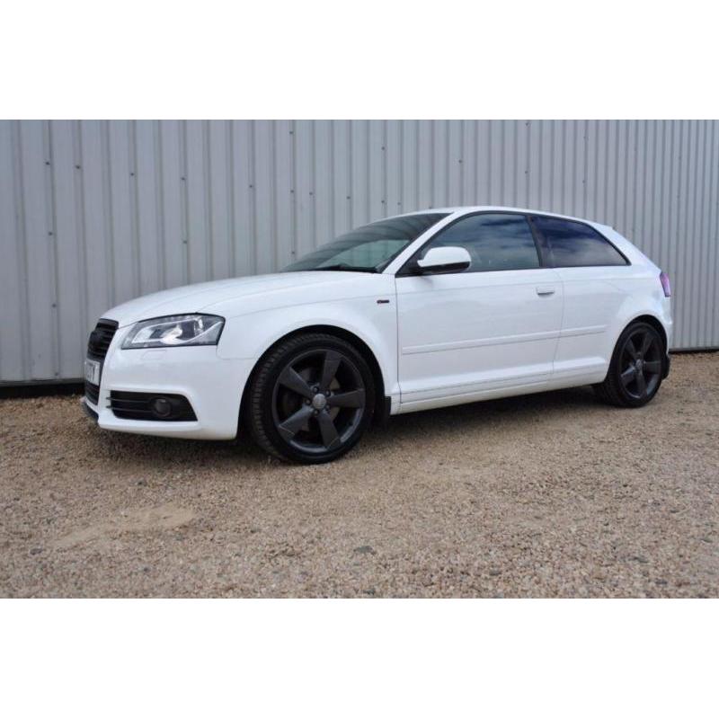 2011 11 AUDI A3 2.0 TDI QUATTRO S LINE BLACK EDITION 3D 168 BHP DIESEL