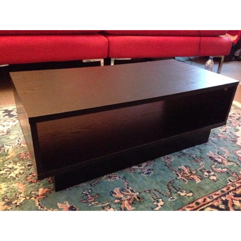 Black IKEA Coffee Table