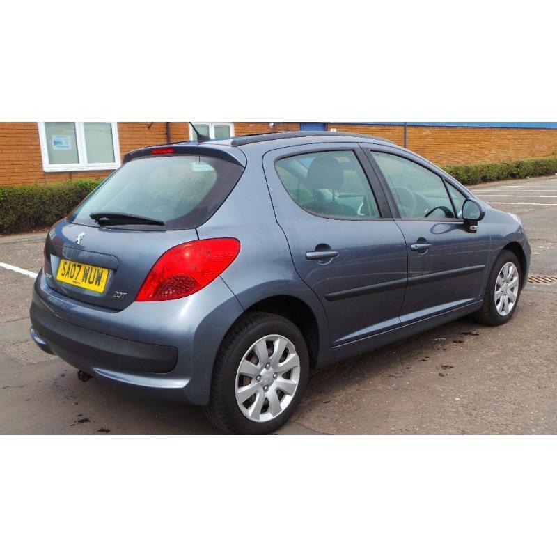 2007 07 PEUGEOT 207 1.4 S 5DR GREY MOT 05/17(CHEAPER PART EX WELCOME)