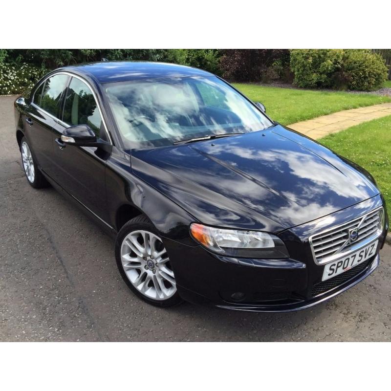 2007 VOLVO S80 2.5 T SE SPORT 4DR -FULL LEATHER INTERIOR -ALLOYS -FULL SERVICE HISTORY-12 MONTHS MOT