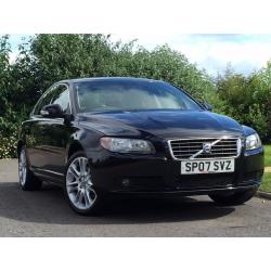 2007 VOLVO S80 2.5 T SE SPORT 4DR -FULL LEATHER INTERIOR -ALLOYS -FULL SERVICE HISTORY-12 MONTHS MOT