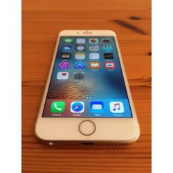 White/gold iPhone (Vodafone, free delivery, more phones available)