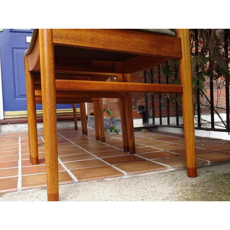 4 x Vintage Mid Century Teak Dining Chairs