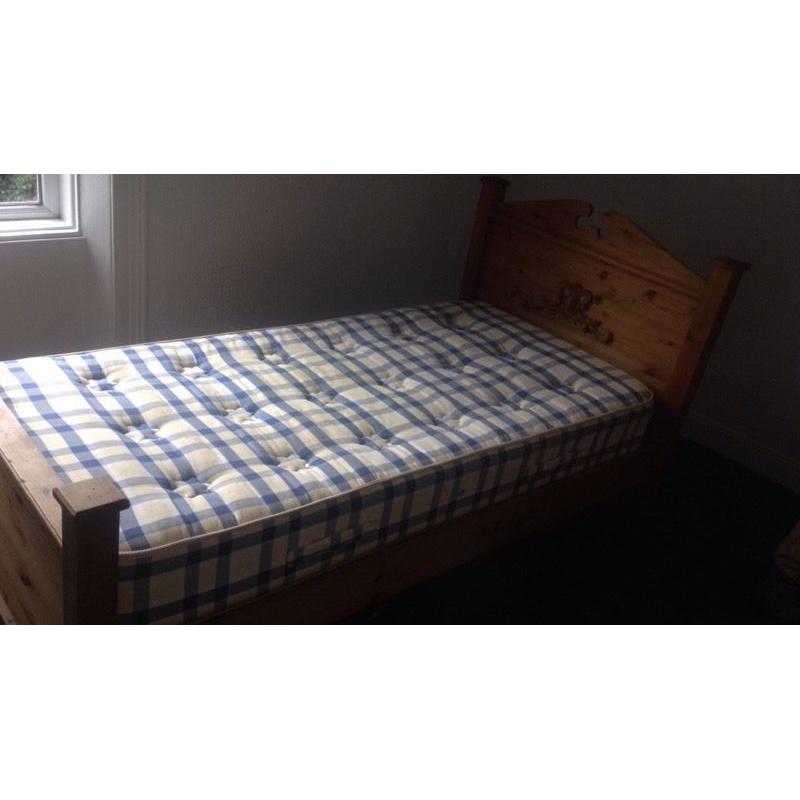 2 Sturdy Single Beds