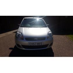 57 FORD FIESTA 1.2 STYLE CLIMATE 3 DOOR IN SILVER CHEAPER TAX & INSURANCE