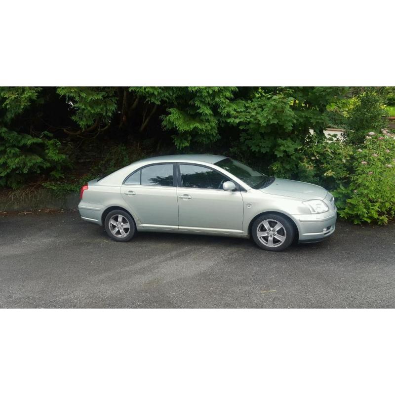 Toyota avensis 2.0d4d turbo diesel