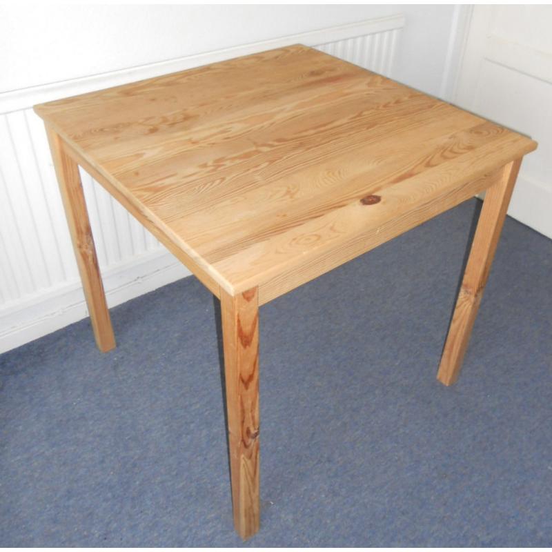 Small Solid Pine Kitchen or Dining Table