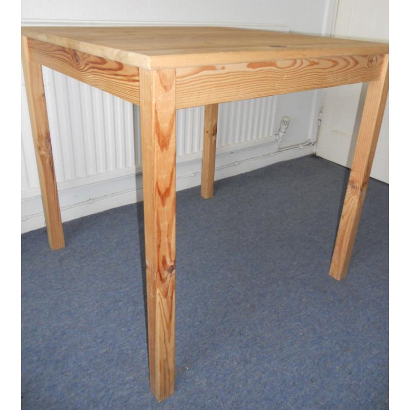 Small Solid Pine Kitchen or Dining Table