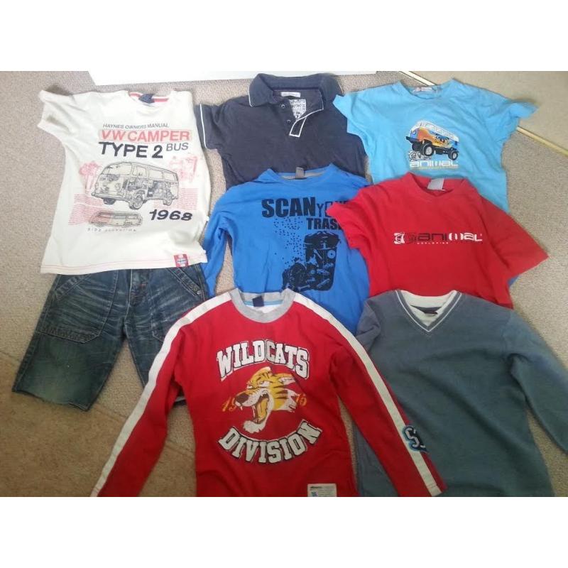 Bundle of boys clothes: Age 7-8 years