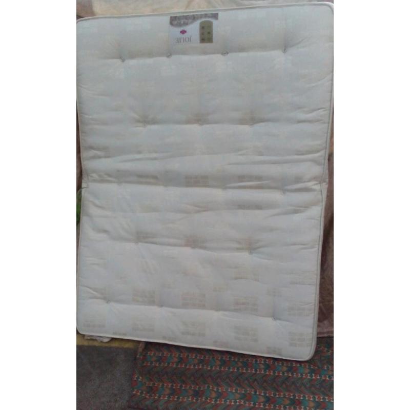 Silver king size mattress