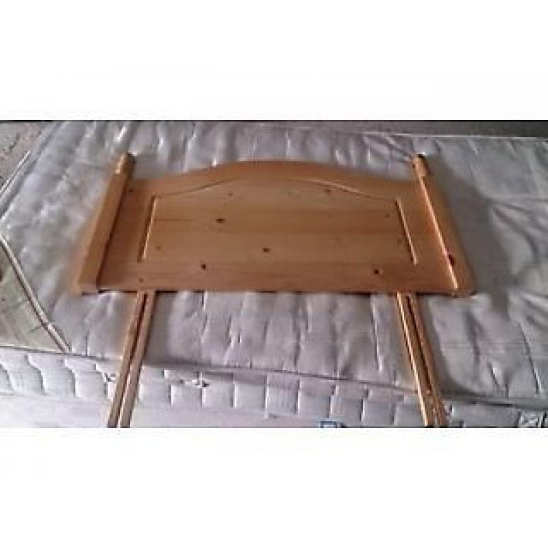 Single Pine Headboard