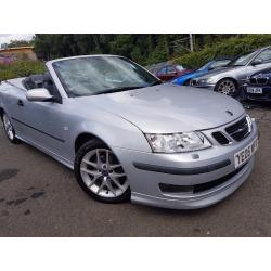 Saab 9-3 2.0 T Aero 2dr+ MOT JULY 17+JUST SERVICED+GREAT DRIVER+6 MONTH WARRANTY INCLUDED