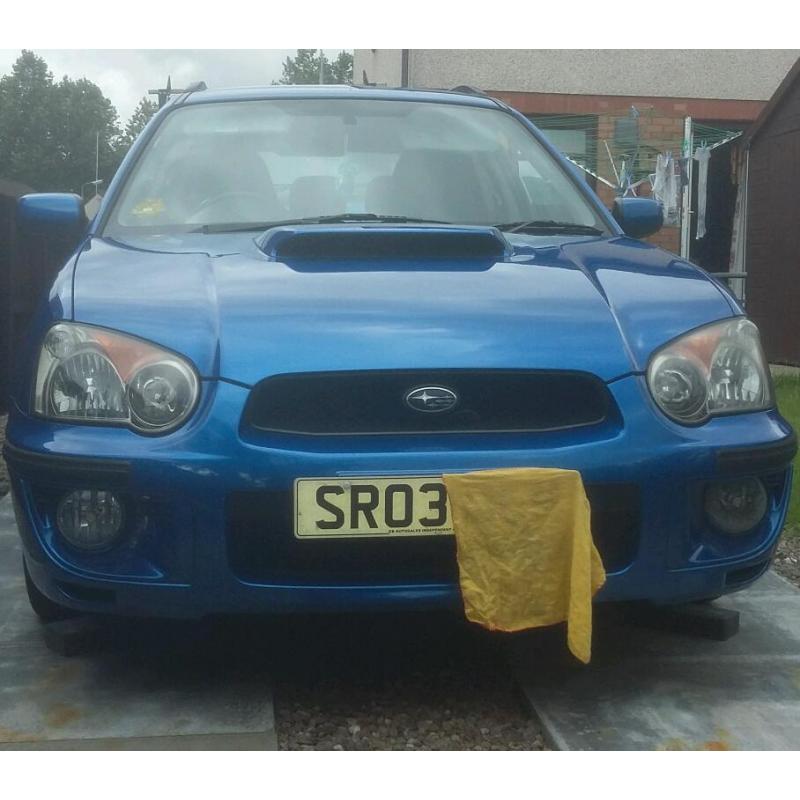 Subaru impreza wrx 2003 turbo blobeye .Not tdi sti sri gti ppi.