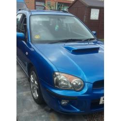 Subaru impreza wrx 2003 turbo blobeye .Not tdi sti sri gti ppi.