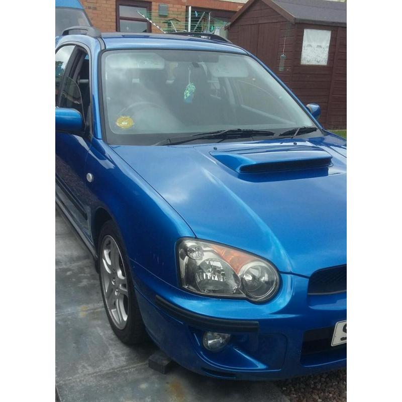 Subaru impreza wrx 2003 turbo blobeye .Not tdi sti sri gti ppi.