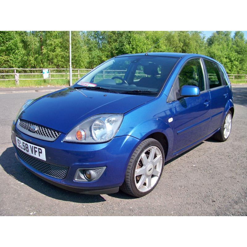 2008 (58) Ford Fiesta Zetec Blue Edition Like Fiesta Zetec Climate