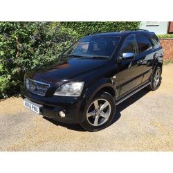 2005 55 KIA SORENTO 2.5 XSE CRDI **FSH** (SAT NAV - LEATHER) TOW PACK (NEW MOT) 6 MONTHS WARRANTY!