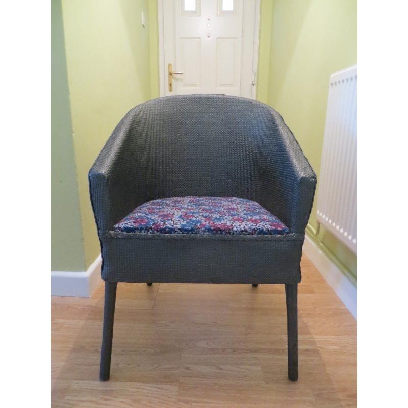 VINTAGE LLOYD LOOM CHAIR