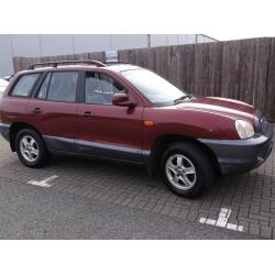 52 hyundai santa fe v6 auto with low miles