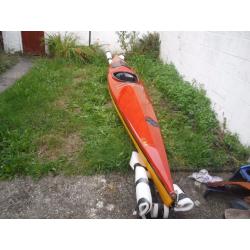 ocean kayak - P- H fiber glass light lightweight perfect condition