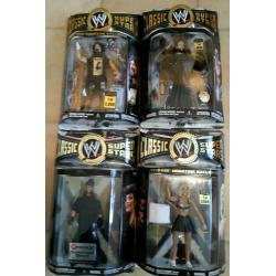 Jakks WWE Classic Superstars New Boxed MOC Figures 1, 2 and 3 Packs (Individually priced in listing)