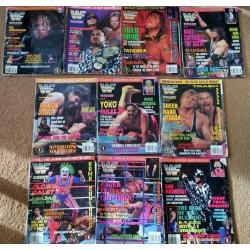 WWF WWE Magazines 1993 - 2002